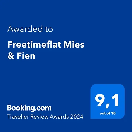 Freetimeflat Mies & Fien Apartment *